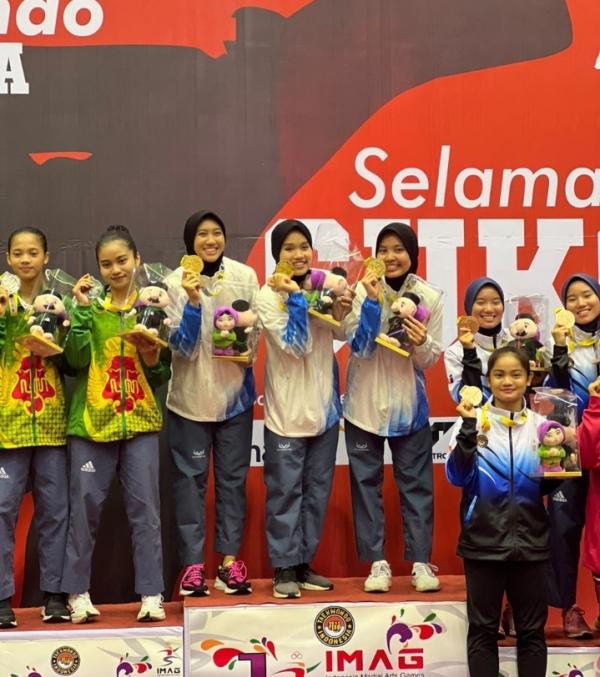 Atlet Taekwondo Kota Bogor Sapu Bersih Emas di Laga Perdana IMAG