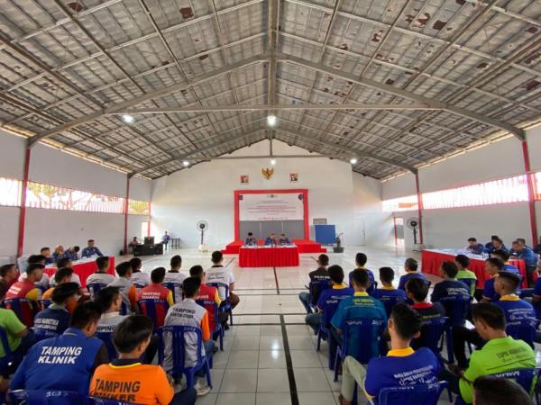 83 Warga Binaan Lapas Narkotika Bandar Lampung Jalani Sidang TPP