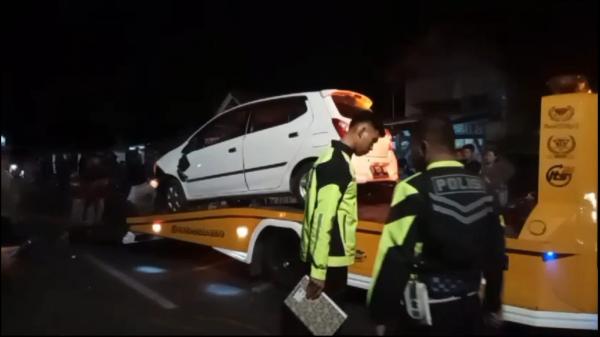 Kronologi Tabrakan Ayla dan Avanza Sepeda Motor di Kota Banjar, 1 Korban Kritis
