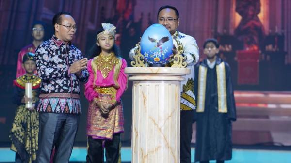 Pesparani Katolik Tingkat Nasional III Resmi Dibuka Menteri Agama Yaqut Cholil Qoumas