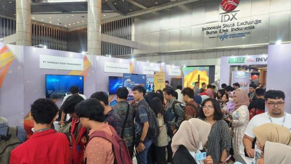 Ribuan Pengunjung Ramaikan Capital Market Summit & Expo 2023