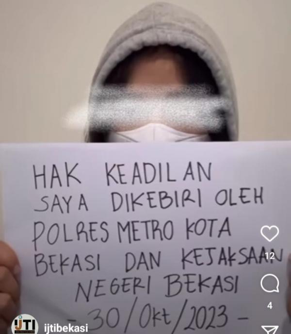 Jadi Korban Rudapaksa, Remaja di Bekasi Pertanyakan Kejanggalan Penanganan Kasusnya