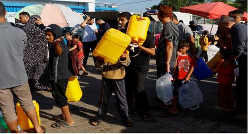 Gaza Diambang Bencana Kekurangan Air Bersih, Ini Peringatan UNICEF !