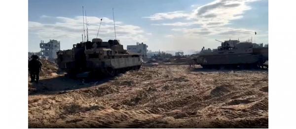 Terus Memanas, Tank-Tank Israel Terlihat di Jalan Utama Gaza dan Pasukan Bergerak ke Utara
