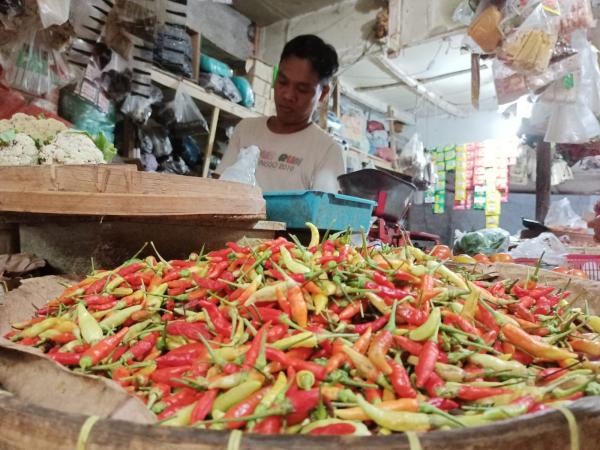 Stok Berkurang, Harga Cabai Rawit di Pasar Tradisional Probolinggo Mulai Meroket