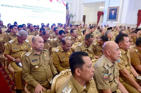 Andi Ony P Salah Seorang dari 133 Penjabat Bupati Hadir di Istana Negara