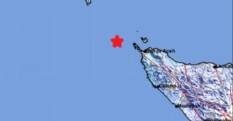 Gempa Hari Ini Guncang Sabang Aceh M 5,1 Pusat di Laut