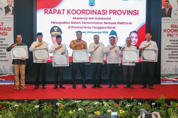Kota Bima Menangkan Kategori Penghargaan Smart City di Rakor Provinsi
