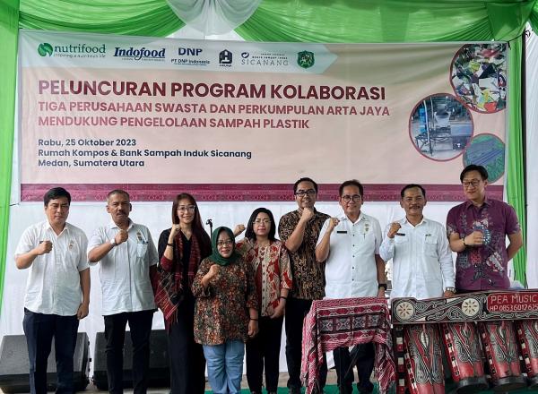 3 Perusahaan Swasta Berkolaborasi Atasi Sampah Plastik di Medan