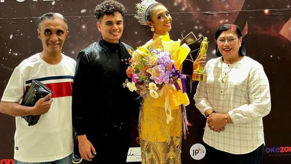 Tania Nusa Ina Lailossa Terpilih Jadi Runner Up Putri Remaja Indonesia 2023