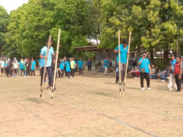 Jalin Kekompakan Antar OPD, Pj Bupati Tulungagung Buka Festival Olahraga Tradisional