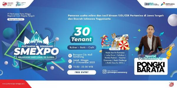 Pertamina SMEXPO Hadirkan 30 UMK di Paragon Mall Semarang, Banyak Doorprize!