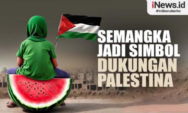 Asal-usul Semangka Menjadi Simbol Dukungan untuk Palestina