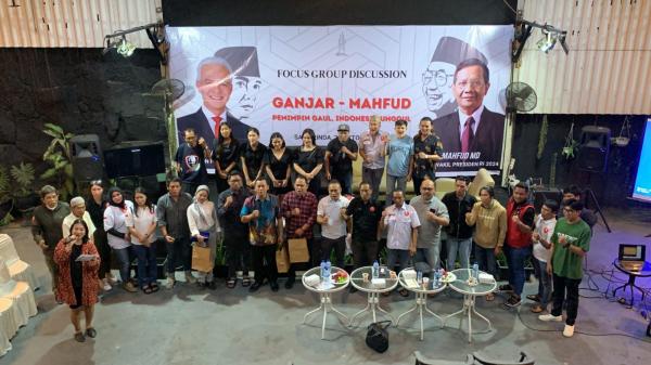 FGD Ganjar-Mahfud : Menuju Indonesia Unggul dengan Pemimpin Gaul