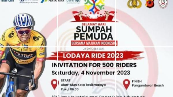 2 Atlet Nasional Balap Sepeda Dipastikan Ikut Even Lodaya Siliwangi Ride 2023 Rute Tasikmalaya-Panga