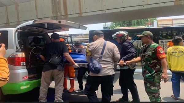 Pemotor Tewas Ketiban Pohon di Jalan Jenderal Suprapto Kemayoran