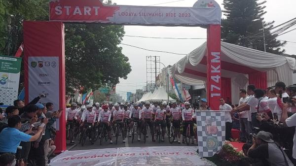 550 Atlet Balap Sepeda Ikuti Even Lodaya Siliwangi Ride 2023 Tasikmalaya - Pangandaran