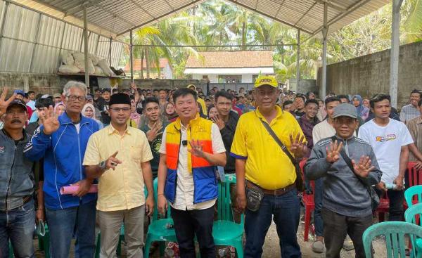 Kunjungi Pangandaran, Caleg Hanyen Tenggono Soroti Isu Pertanian dan Kesehatan