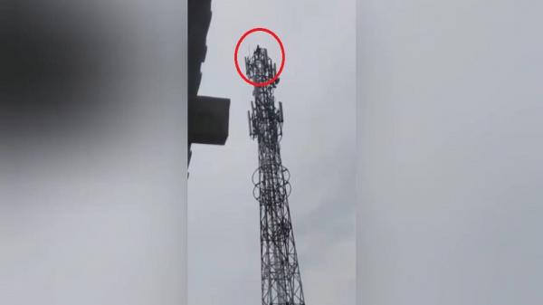 Diduga Depresi, Pemuda di Bandung Nekat Loncat dari Tower Setinggi 40 Meter