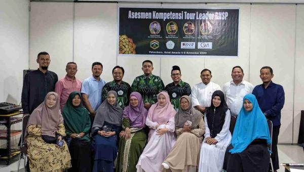 Sejumlah Tour Leader di Riau, Ikuti Sertifikasi Kompetensi
