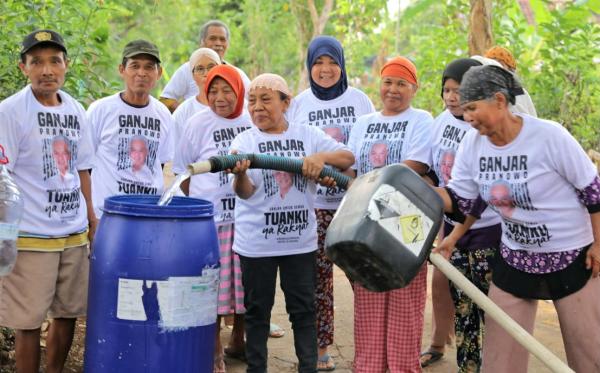 Jangkau Wonogiri, Pena Mas Ganjar Kirim Bantuan 4 Tangki Air Bersih