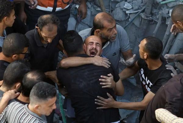 Biadab! Israel Bombardir Kamp Pengungsi Maghazi, Tewaskan 51 Warga Palestina