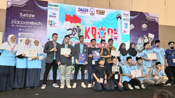 KRON Asian Robotic Competition: Tim Robotik MTs NU Banat Kudus Raih Bronze Medal