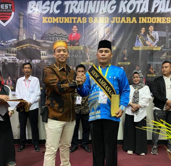 Founder PT Best Kota Palopo, Bripka Kamaruddin Latief, Menyelenggarakan Basic Training