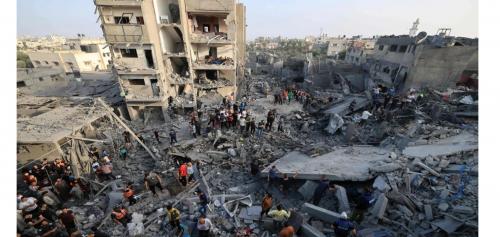Israel Ledakkan Kamp Pengungsi Al-Maghazi di Gaza, 47 Orang Tewas