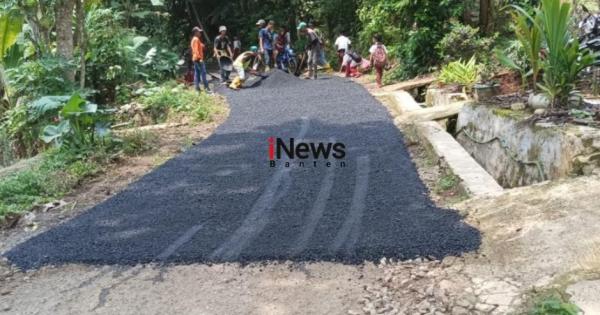 Aktivis Brantas Soroti Proyek Jalan di Desa Ujung Tebu Ciomas Kabupaten Serang