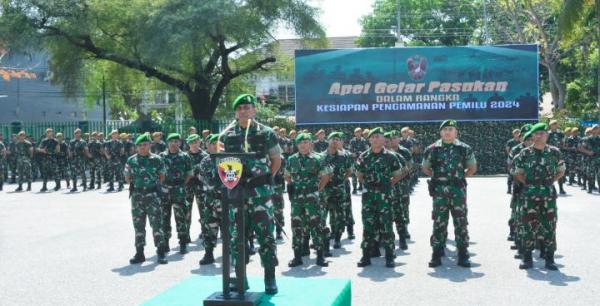 Korem 161/Wira Sakti Gelar Deklarasi Pemilu Damai Tahun 2024