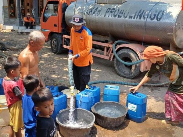 Sejak 5 Bulan Terakhir, Distribusi Air Bersih di Kabupaten Probolinggo Hampir Capai 1,5 Juta Liter