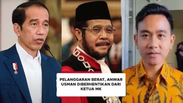 Profil Anwar Usman Adik Ipar Jokowi Dicopot dari Ketua MK, Imbas Putusan yang Menyeret Nama Gibran