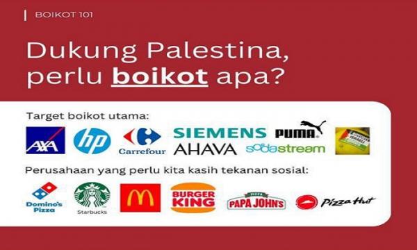 Bukan Danone, Ini Daftar Produk Pendukung Israel yang Jadi Target Boikot BDS