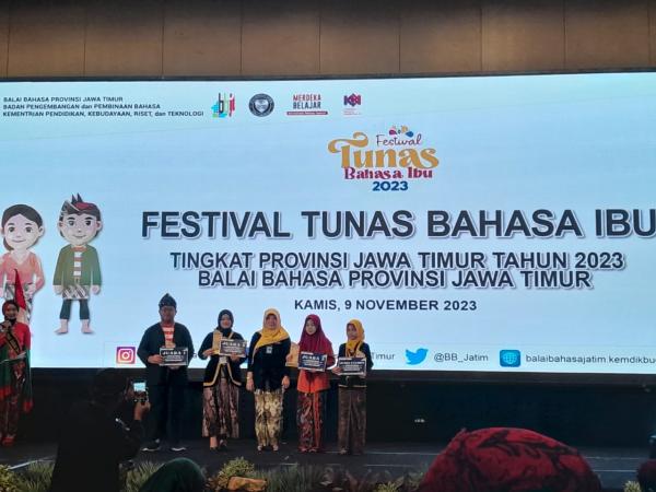 Rawat Bahasa Daerah, Balai Bahasa Jatim Adakan Festival Tunas Bahasa Ibu