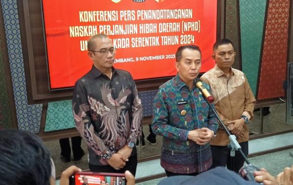 Pj Gubernur Agus Fatoni Sebut Anggaran Kebutuhan untuk Pilkada di Sumsel Capai Rp1 Triliun Lebih