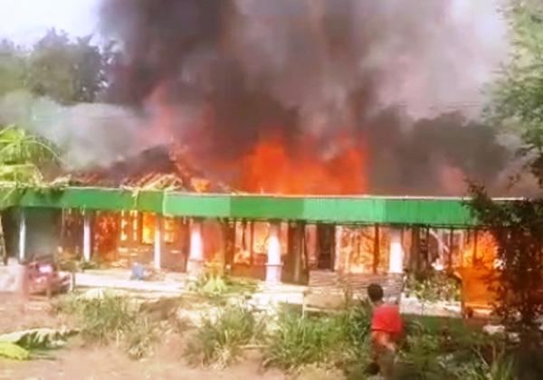 Kasihan, Lima Rumah Milik Warga di Pulokulon Grobogan Ludes Terbakar