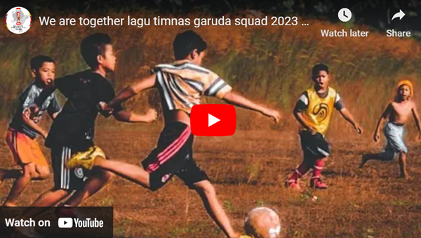 SoundTrack Piala Dunia U-17, Lirik Lagu We Are Together (Bersama Garuda) - Wika Salim