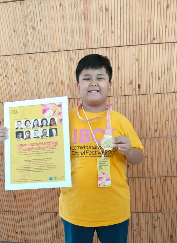 Paduan Suara Gita Nada Lampung Choir raih Medali Emas di International Bandung Choral Festival 2023