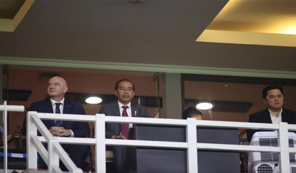 Jokowi Puji Timnas Indonesia Imbangi Ekuador di Piala Dunia U-17, Singgung Ranking FIFA