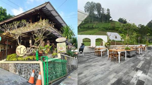 Rekomendasi 5 Cafe Instagramable di Tawangmangu, Latar Belakang Gunung Lawu
