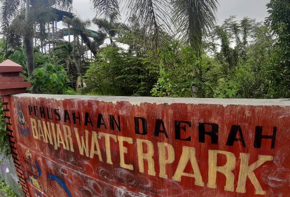 5 Tahun Terbengkalai, Banjar Water Park jadi Sarang Hantu