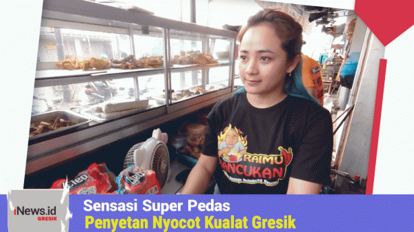 Bikin Ngiler! Sensasi Super Pedas Penyetan Nyocot Kualat Gresik