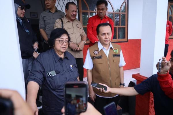 Ini Jawaban Menteri LHK Siti Nurbaya Soal Perusahaan di Sumsel yang Langgar Aturan Karhutla