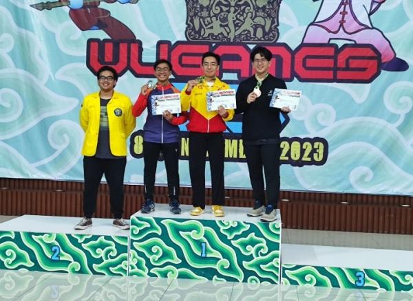 Tim Wushu Kabupaten Bogor Raih 12 Medali di Ajang Kejurnas WUGames 2023