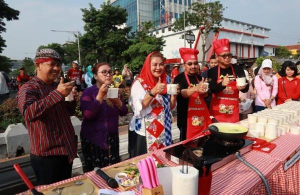 Festival Pangan Pendamping Beras “Pisang Legi” di Kota Semarang Berlangsung Meriah