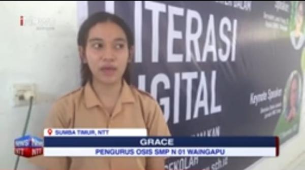 VIDEO: SMPN 1 Waingapu Tingkatkan Kemampuan Siswa Lewat Pelatihan Jurnalistik dan Literasi Digital