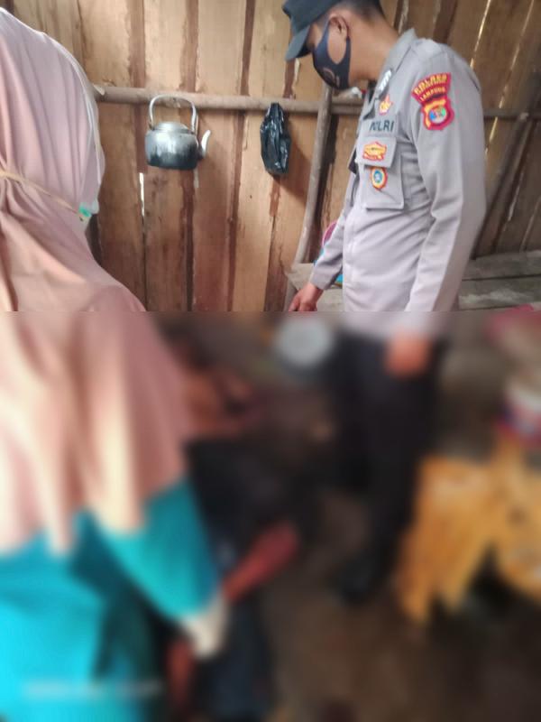 Cekcok Rumah Tangga, Suami Diduga Bacok Istri lalu Bunuh Diri di Lampung Barat