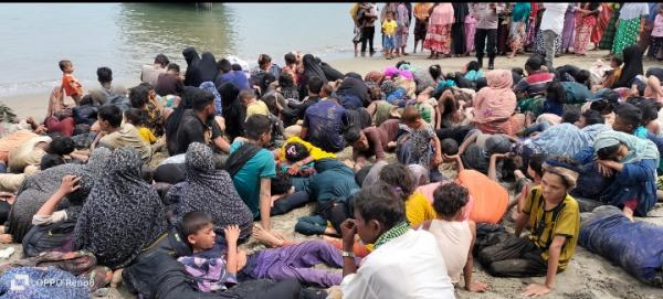 Breaking News, Ratusan Warga Rohingya Kembali Terdampar di Pidie Aceh