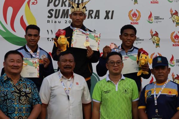 7 Atlet Bangka Barat Bawa Pulang Medali Emas dari Porwil XI Sumatera